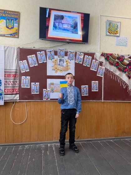 У КЗ "Зарванецька гімназія" проведено І етап конкурсу на краще декламування творів Тараса Шевченка.