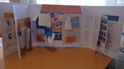 До дня народження Т.Г. Шевченка учні 5 класу переглянули сучасний мультфільм про життя поета та створили лепбук «Тарас Шевченко» від проекту "Всеосвіта".