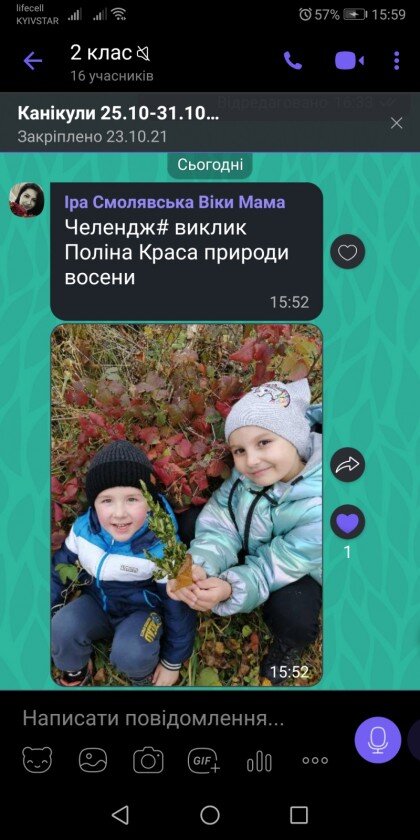 Сьогодні 10 листопада у 2 класі відбувся тематичний вечір : Краса української мови та поезії - окраса рідного краю восени!